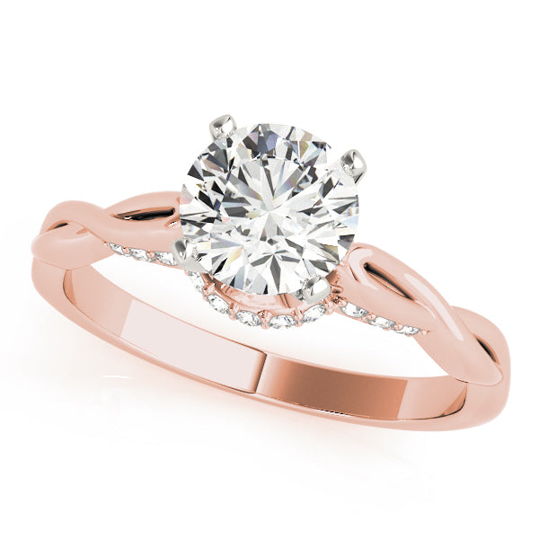 Round Diamond Solitaire Engagement Ring · 0.11 ct tw