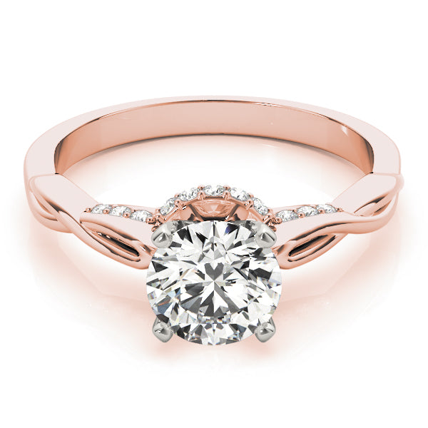 Round Diamond Solitaire Engagement Ring · 0.11 ct tw