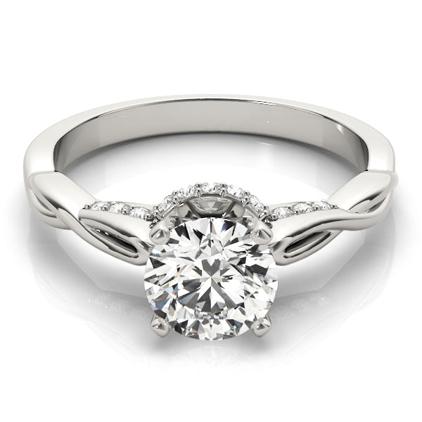 Round Diamond Solitaire Engagement Ring · 0.11 ct tw