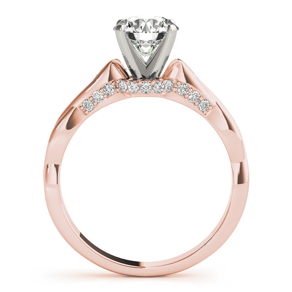 Round Diamond Solitaire Engagement Ring · 0.11 ct tw