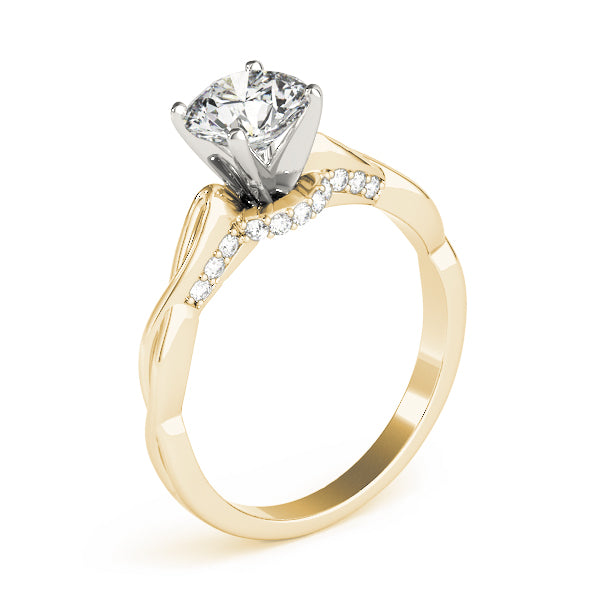 Round Diamond Solitaire Engagement Ring · 0.11 ct tw