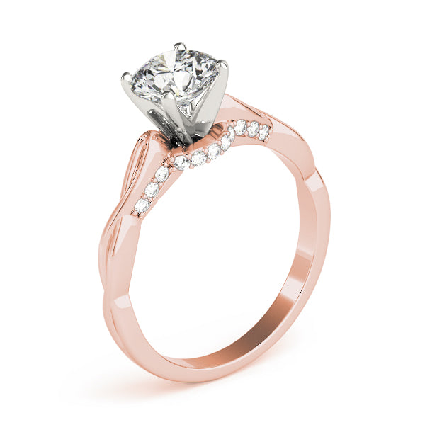 Round Diamond Solitaire Engagement Ring · 0.11 ct tw