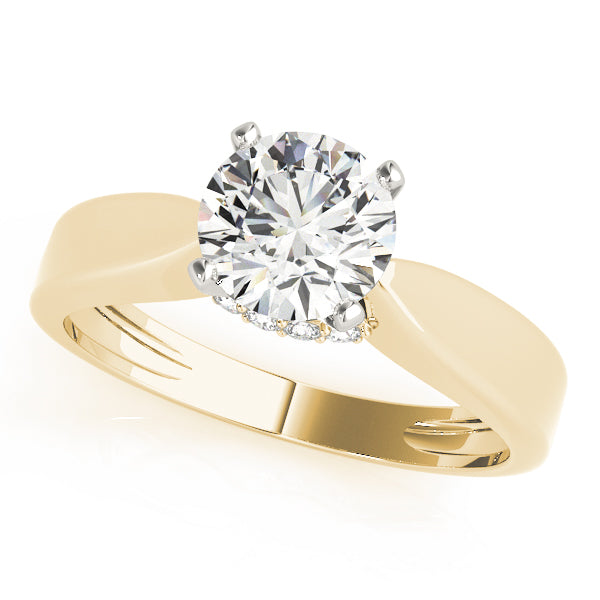 Round Diamond Solitaire Engagement Ring · 0.04 ct tw