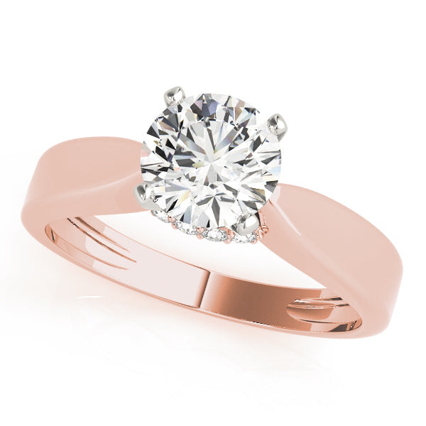 Round Diamond Solitaire Engagement Ring · 0.04 ct tw