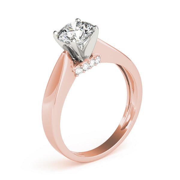 Round Diamond Solitaire Engagement Ring · 0.04 ct tw