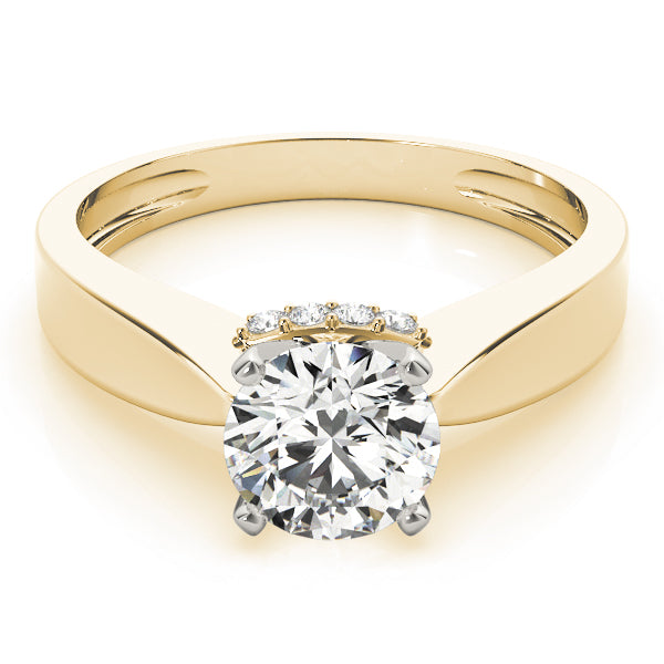 Round Diamond Solitaire Engagement Ring · 0.04 ct tw