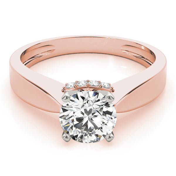 Round Diamond Solitaire Engagement Ring · 0.04 ct tw