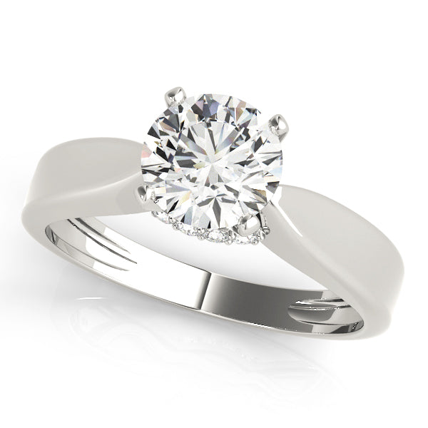Round Diamond Solitaire Engagement Ring · 0.04 ct tw