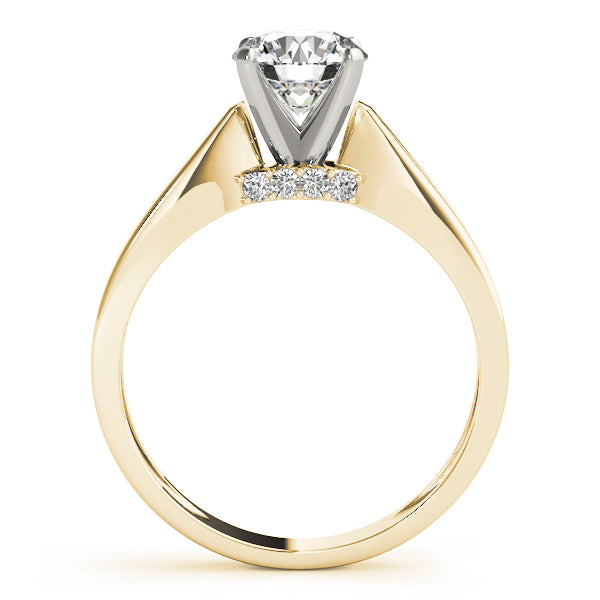 Round Diamond Solitaire Engagement Ring · 0.04 ct tw