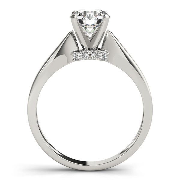 Round Diamond Solitaire Engagement Ring · 0.04 ct tw