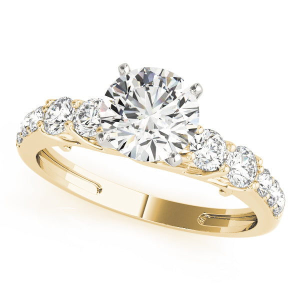 Single Row Prong Set Diamond Engagement Ring · 0.63 ct tw