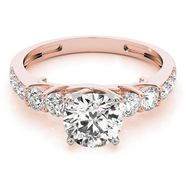Single Row Prong Set Diamond Engagement Ring · 0.63 ct tw