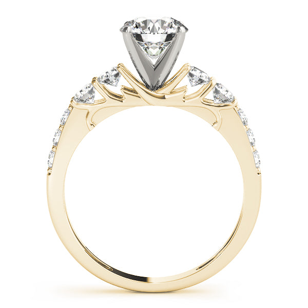 Single Row Prong Set Diamond Engagement Ring · 0.63 ct tw