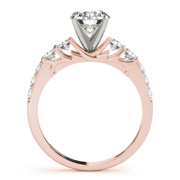 Single Row Prong Set Diamond Engagement Ring · 0.63 ct tw