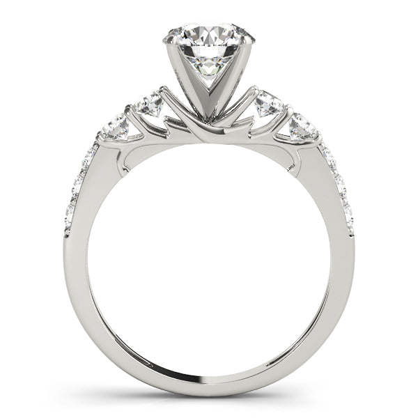 Single Row Prong Set Diamond Engagement Ring · 0.63 ct tw