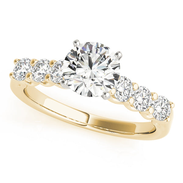 Single Row Prong Set Diamond Engagement Ring · 0.60 ct tw