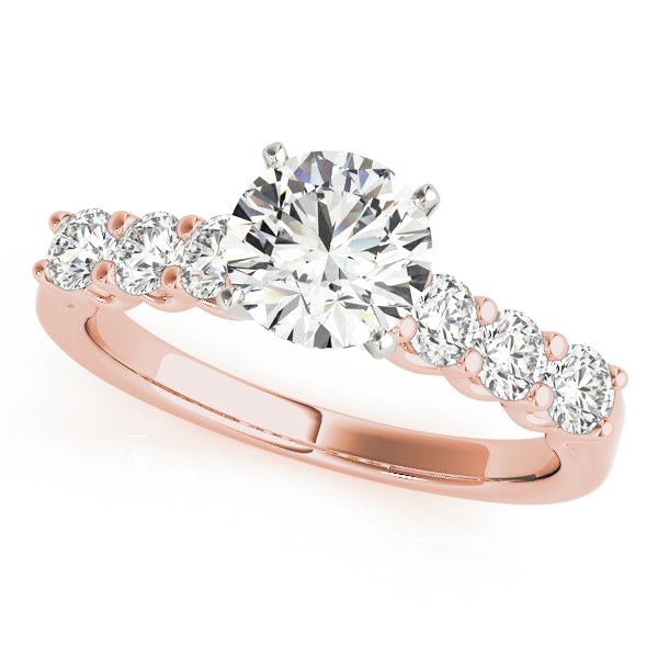 Single Row Prong Set Diamond Engagement Ring · 0.60 ct tw