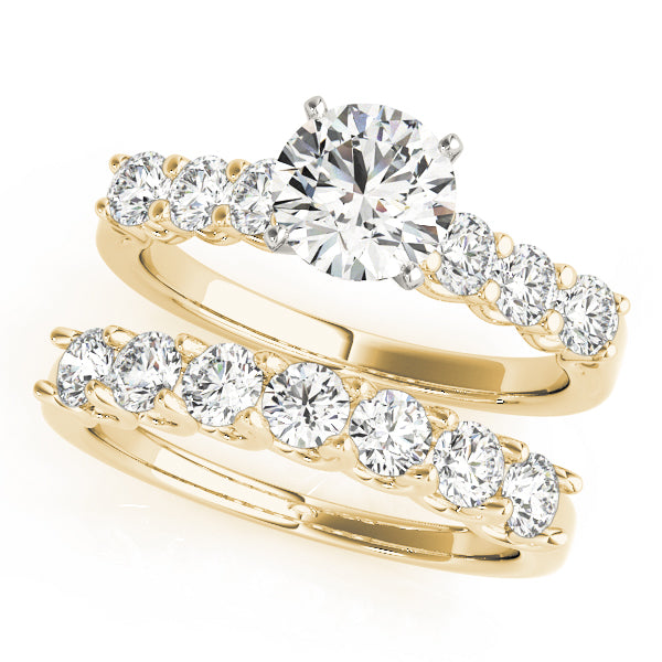 Single Row Prong Set Diamond Engagement Ring · 0.60 ct tw
