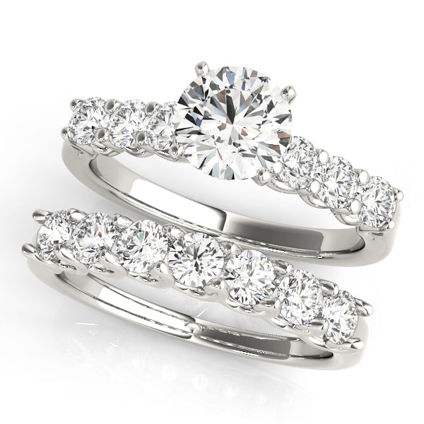 Single Row Prong Set Diamond Engagement Ring · 0.60 ct tw