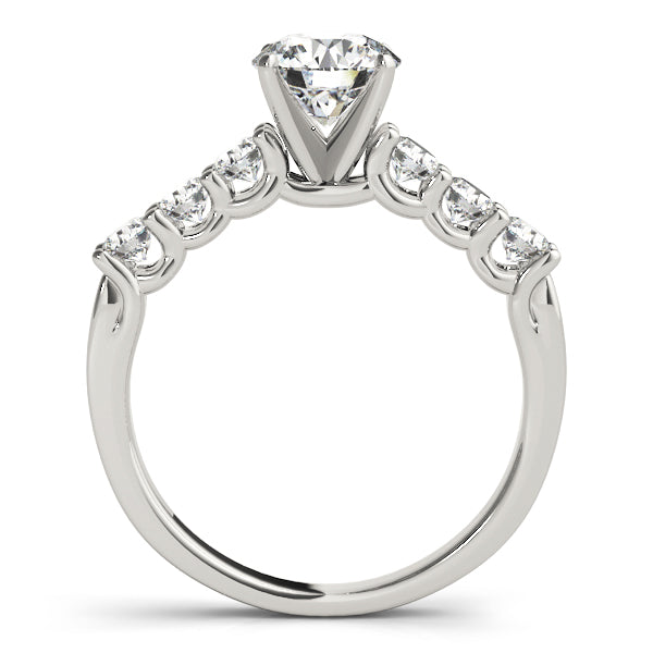 Single Row Prong Set Diamond Engagement Ring · 0.60 ct tw