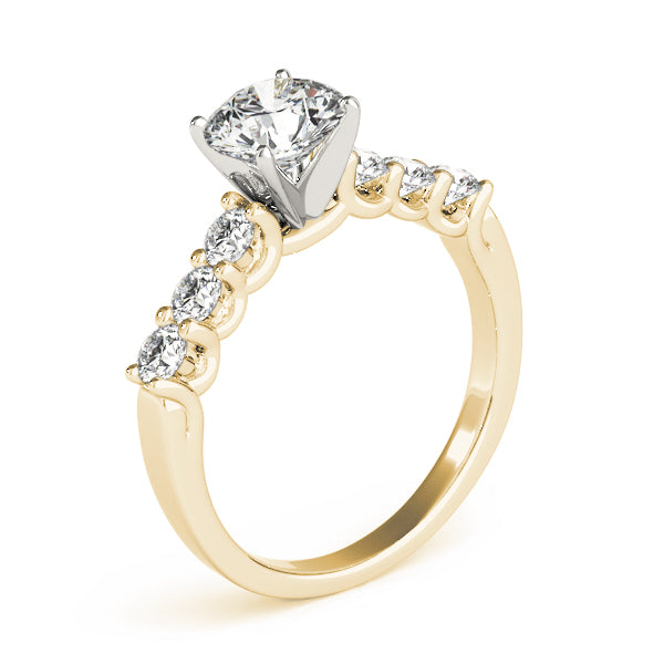 Single Row Prong Set Diamond Engagement Ring · 0.60 ct tw