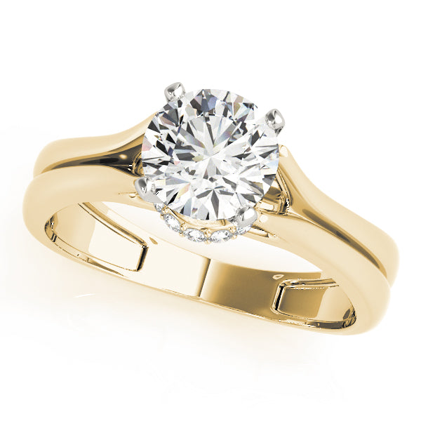 Round Diamond Solitaire Engagement Ring · 0.05 ct tw