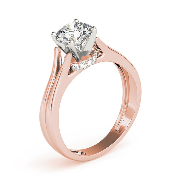 Round Diamond Solitaire Engagement Ring · 0.05 ct tw