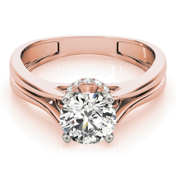 Round Diamond Solitaire Engagement Ring · 0.05 ct tw