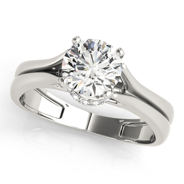 Round Diamond Solitaire Engagement Ring · 0.05 ct tw