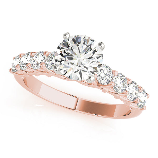 Single Row Prong Set Diamond Engagement Ring · 0.80 ct tw