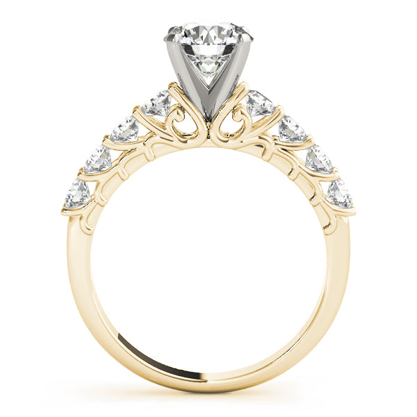 Single Row Prong Set Diamond Engagement Ring · 0.80 ct tw