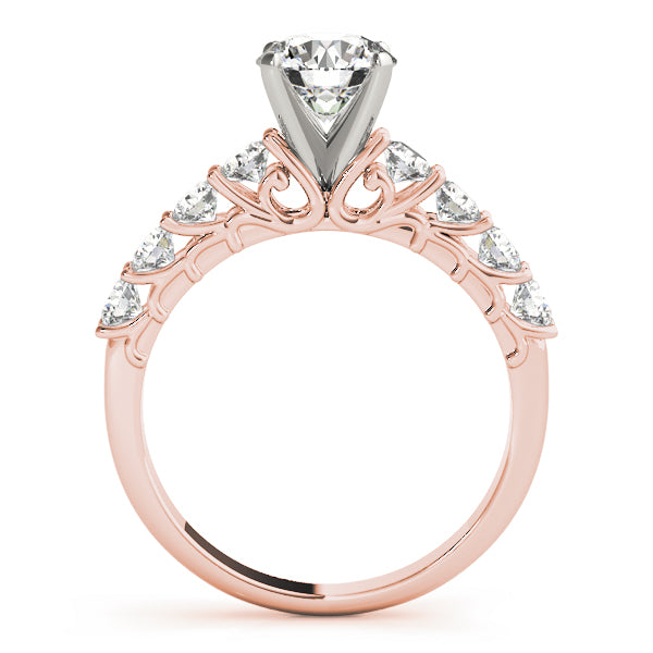 Single Row Prong Set Diamond Engagement Ring · 0.80 ct tw