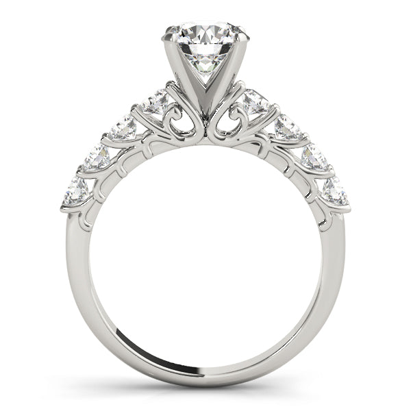 Single Row Prong Set Diamond Engagement Ring · 0.80 ct tw