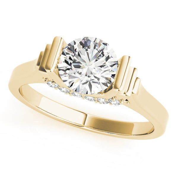 Round Diamond Solitaire Engagement Ring · 1.09 ct tw