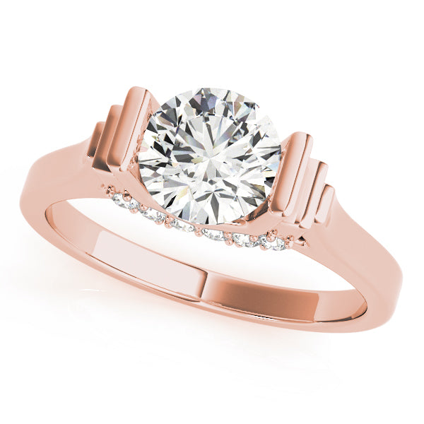 Round Diamond Solitaire Engagement Ring · 1.09 ct tw