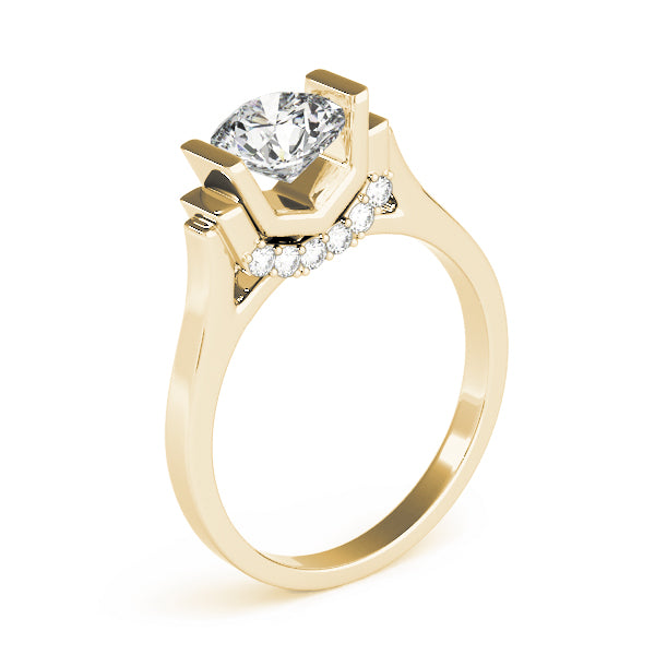Round Diamond Solitaire Engagement Ring · 1.09 ct tw