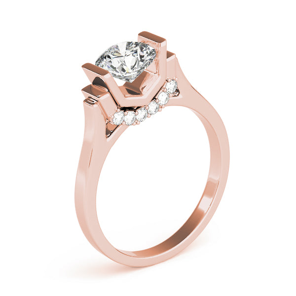 Round Diamond Solitaire Engagement Ring · 1.09 ct tw