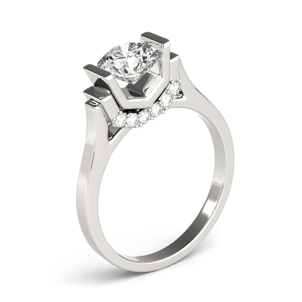 Round Diamond Solitaire Engagement Ring · 1.09 ct tw