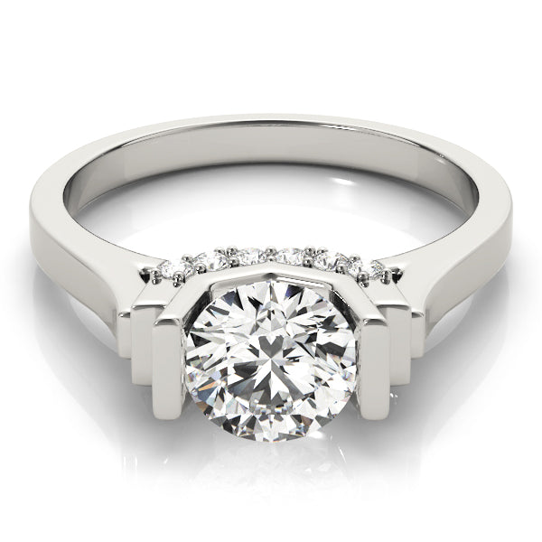 Round Diamond Solitaire Engagement Ring · 1.09 ct tw