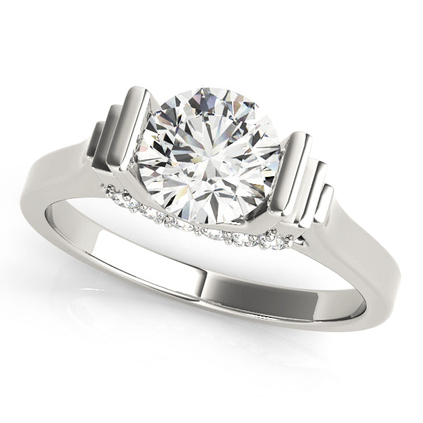 Round Diamond Solitaire Engagement Ring · 1.09 ct tw