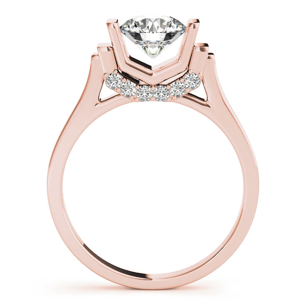 Round Diamond Solitaire Engagement Ring · 1.09 ct tw