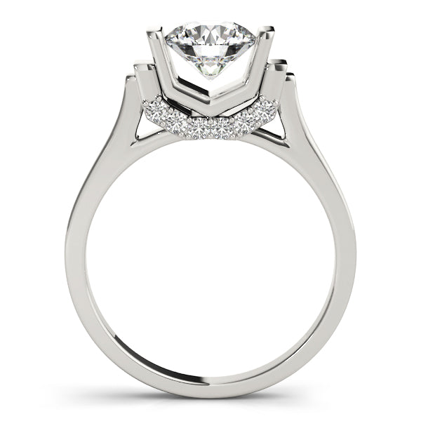 Round Diamond Solitaire Engagement Ring · 1.09 ct tw