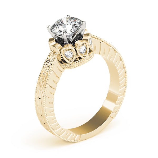 Round Diamond Solitaire Engagement Ring · 0.06 ct tw