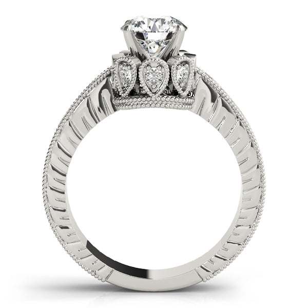 Round Diamond Solitaire Engagement Ring · 0.06 ct tw