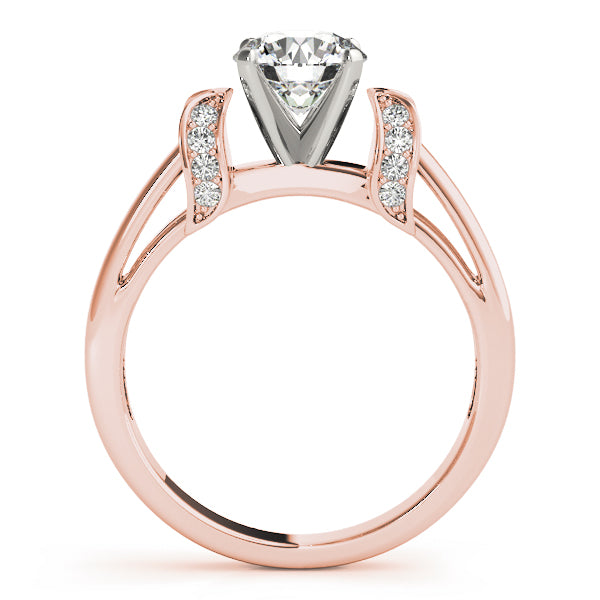Round Diamond Solitaire Engagement Ring · 0.08 ct tw