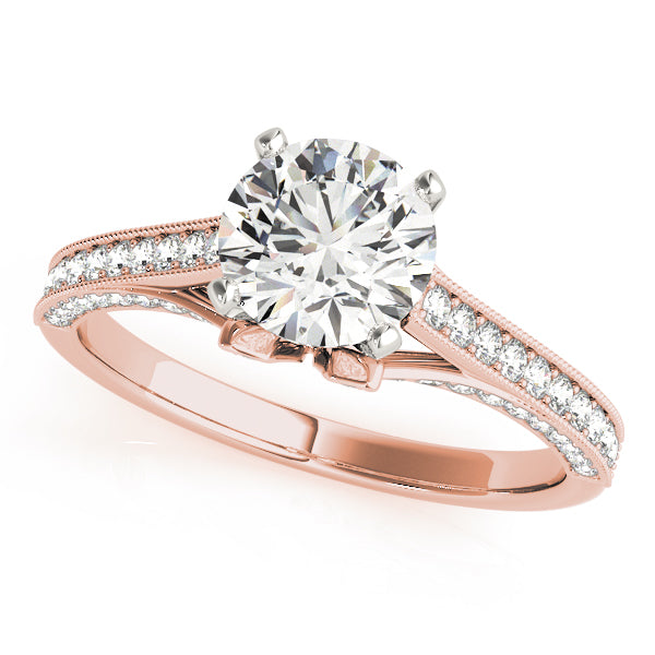 Single Row Prong Set Diamond Engagement Ring · 0.36 ct tw
