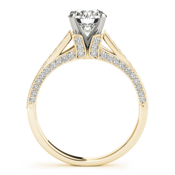 Single Row Prong Set Diamond Engagement Ring · 0.36 ct tw