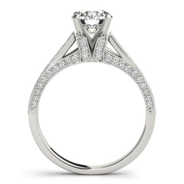 Single Row Prong Set Diamond Engagement Ring · 0.36 ct tw