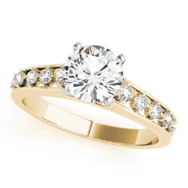 Single Row Prong Set Diamond Engagement Ring · 0.24 ct tw
