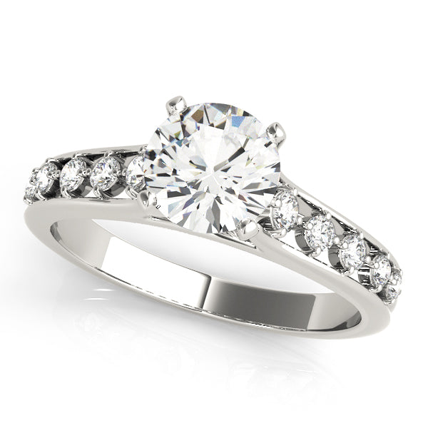 Single Row Prong Set Diamond Engagement Ring · 0.24 ct tw